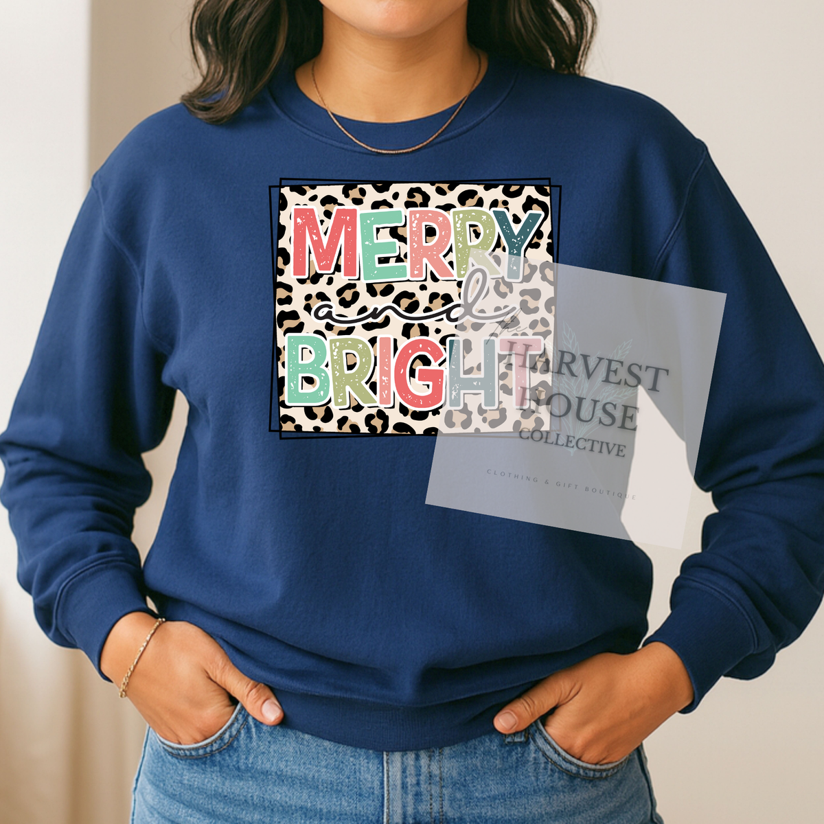 Merry & Bright Crewneck