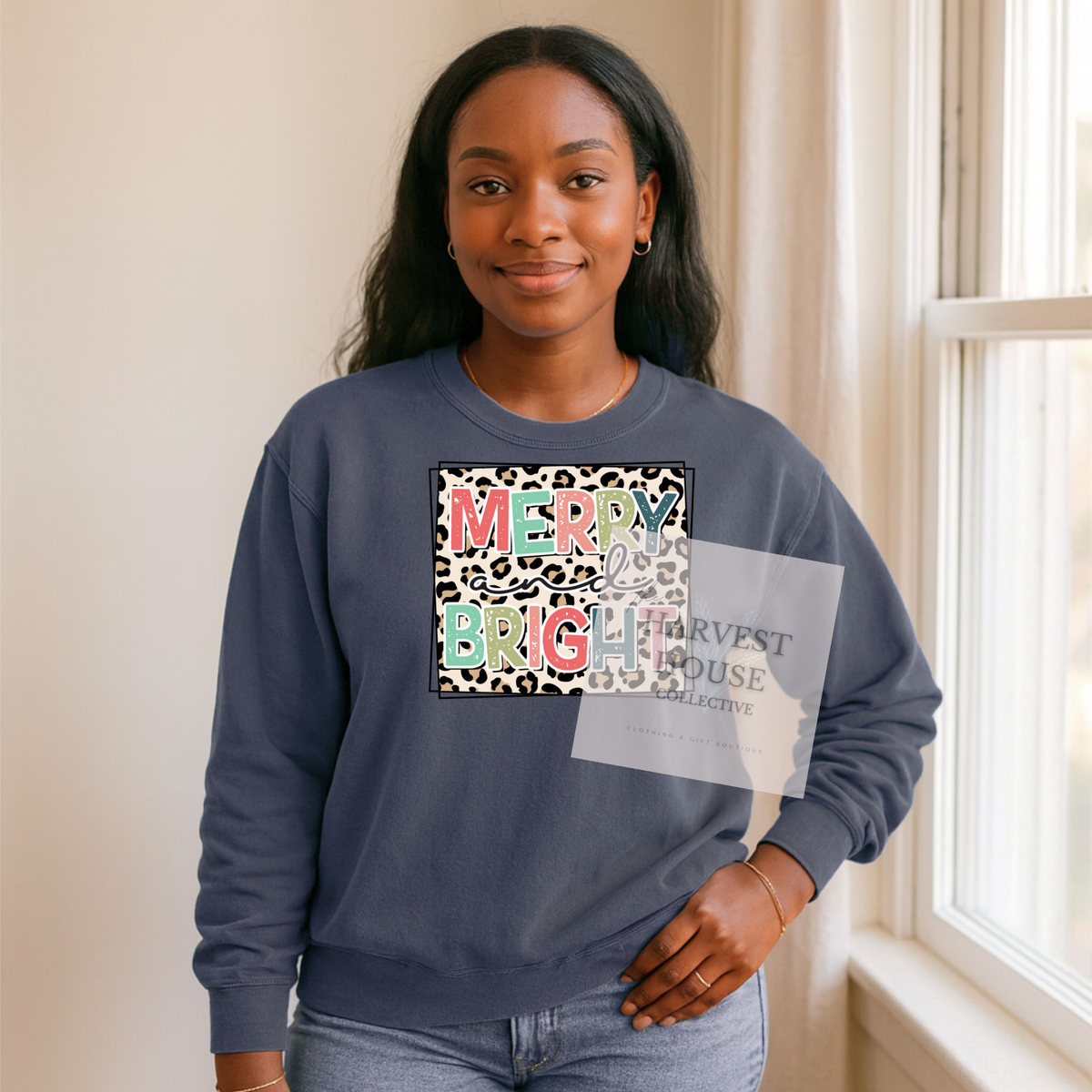 Merry & Bright Crewneck