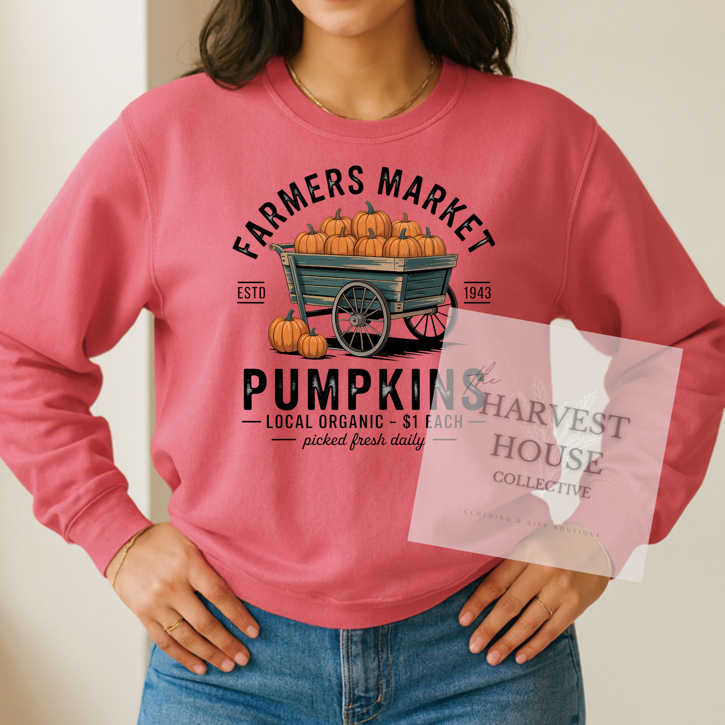 Farmers Market Comfort Colors Crewneck
