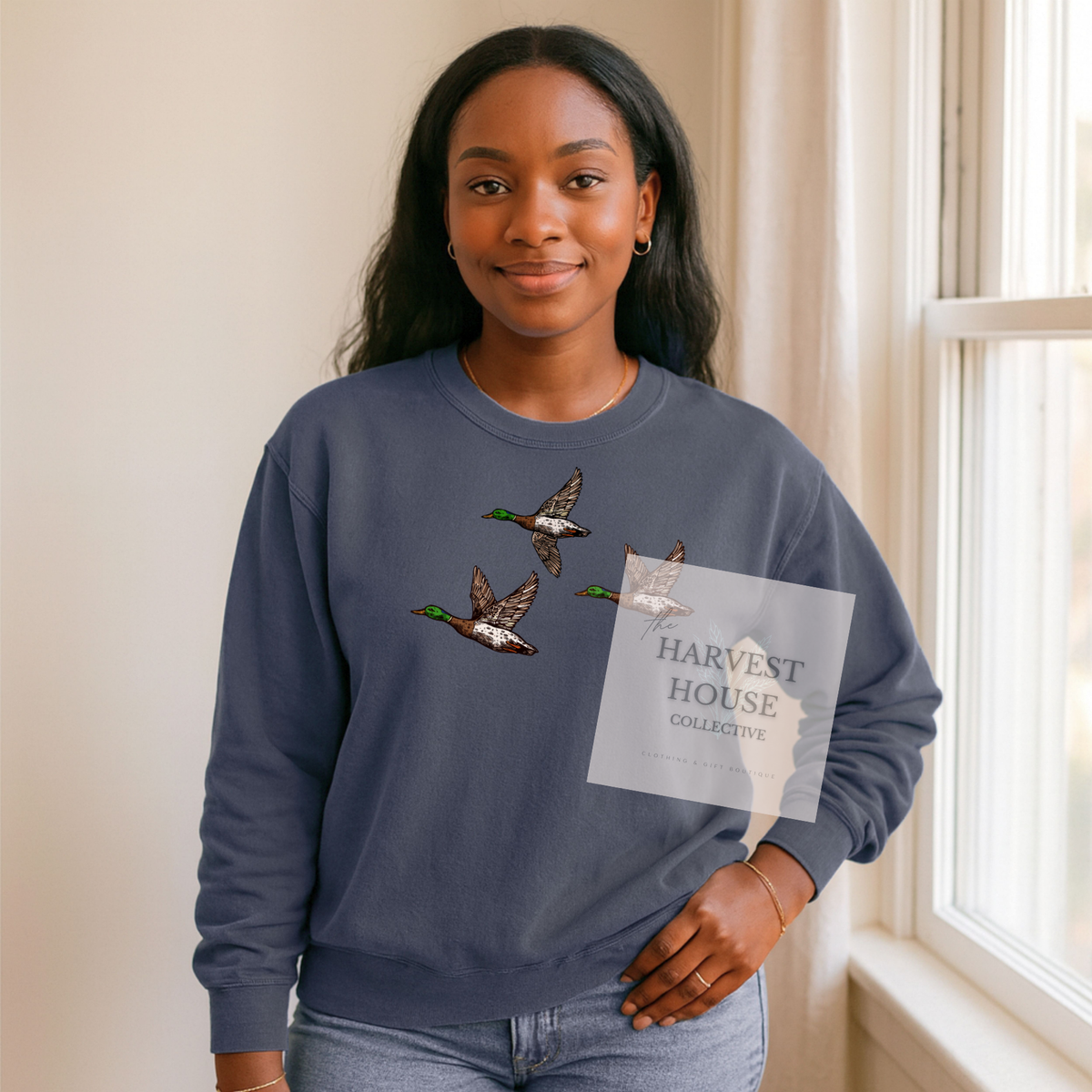 Flying Mallard Crewneck