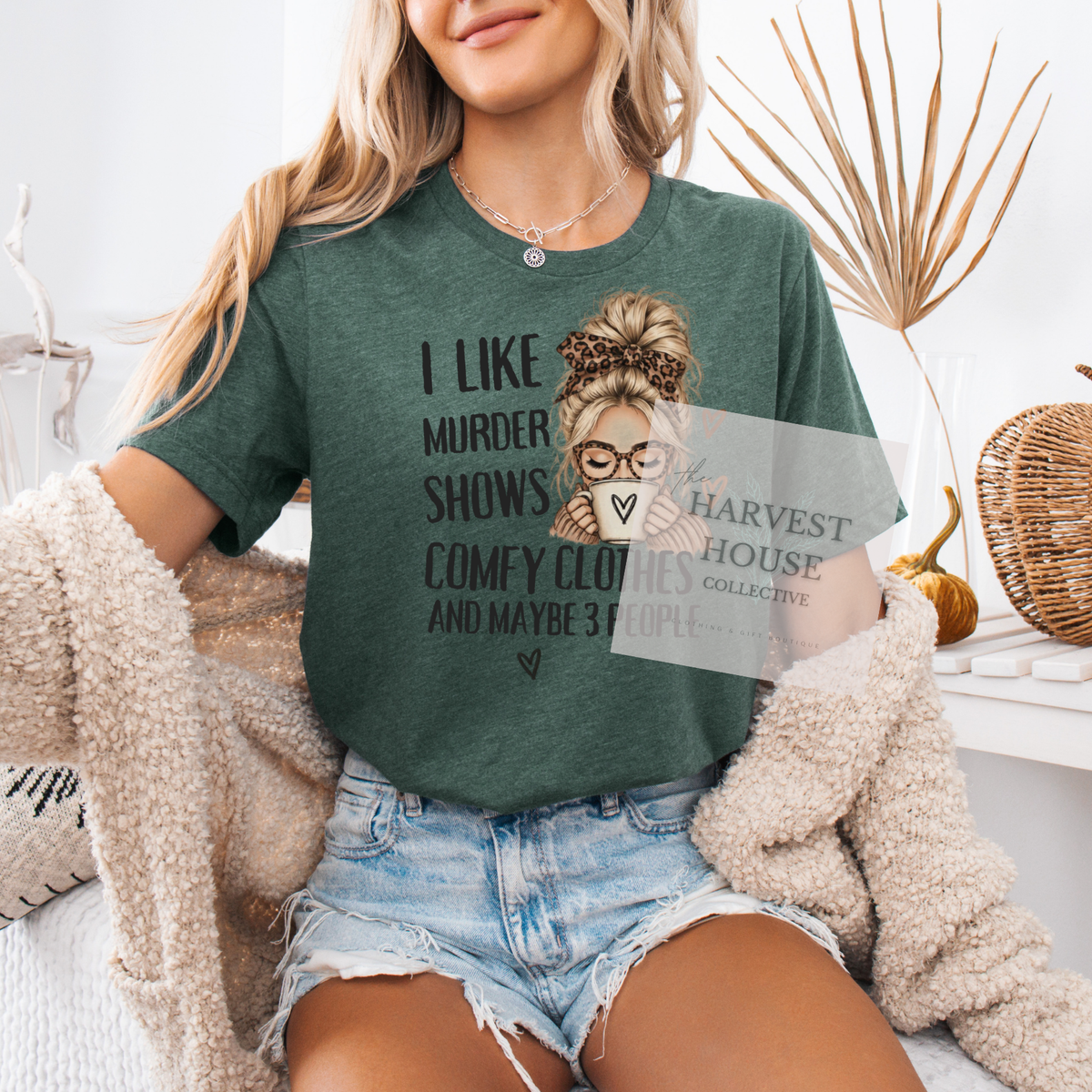 Murder Shows and Comfy Clothes Shirt