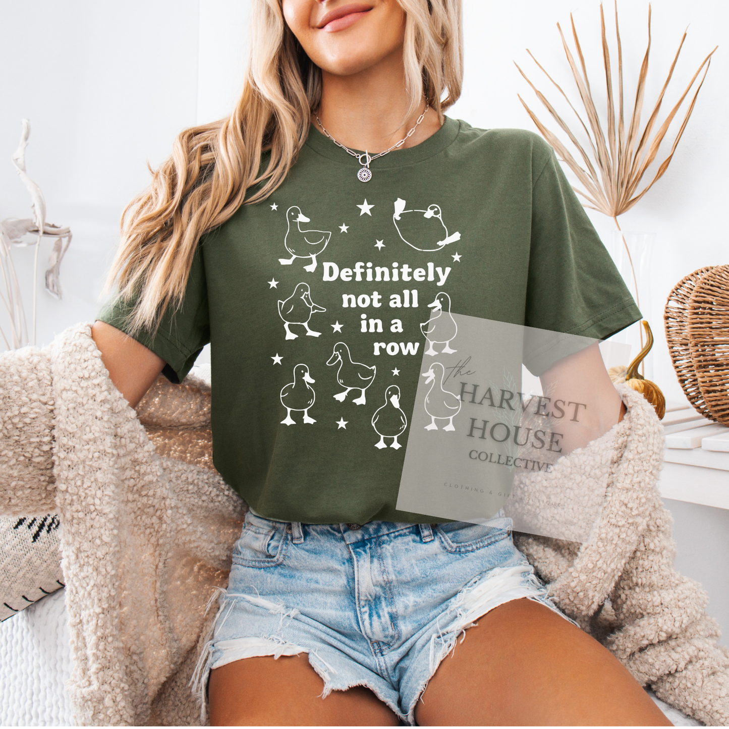 Ducks In A Row Tee