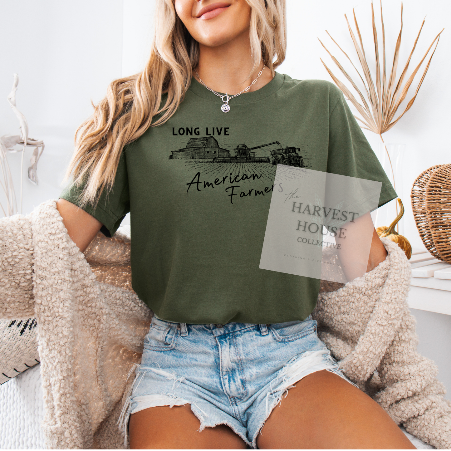 Long Live American Farmers Tee