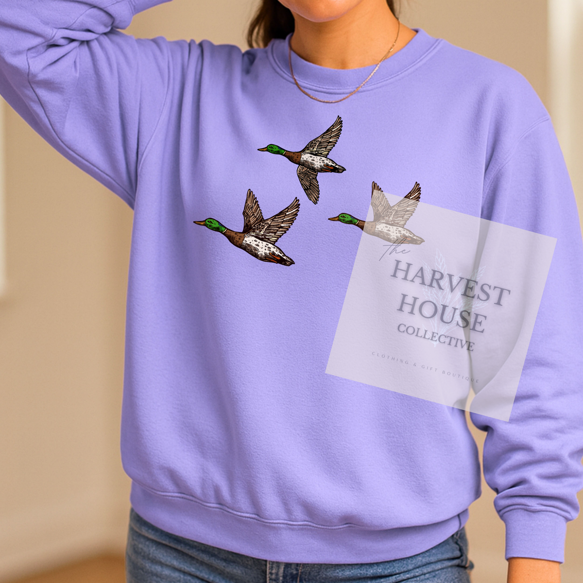 Flying Mallard Crewneck