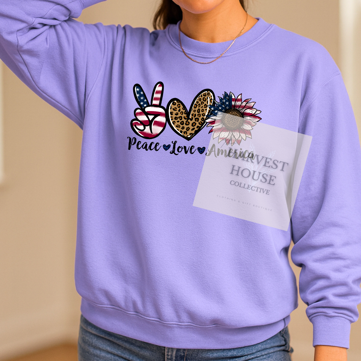 Peace Love America Shirt