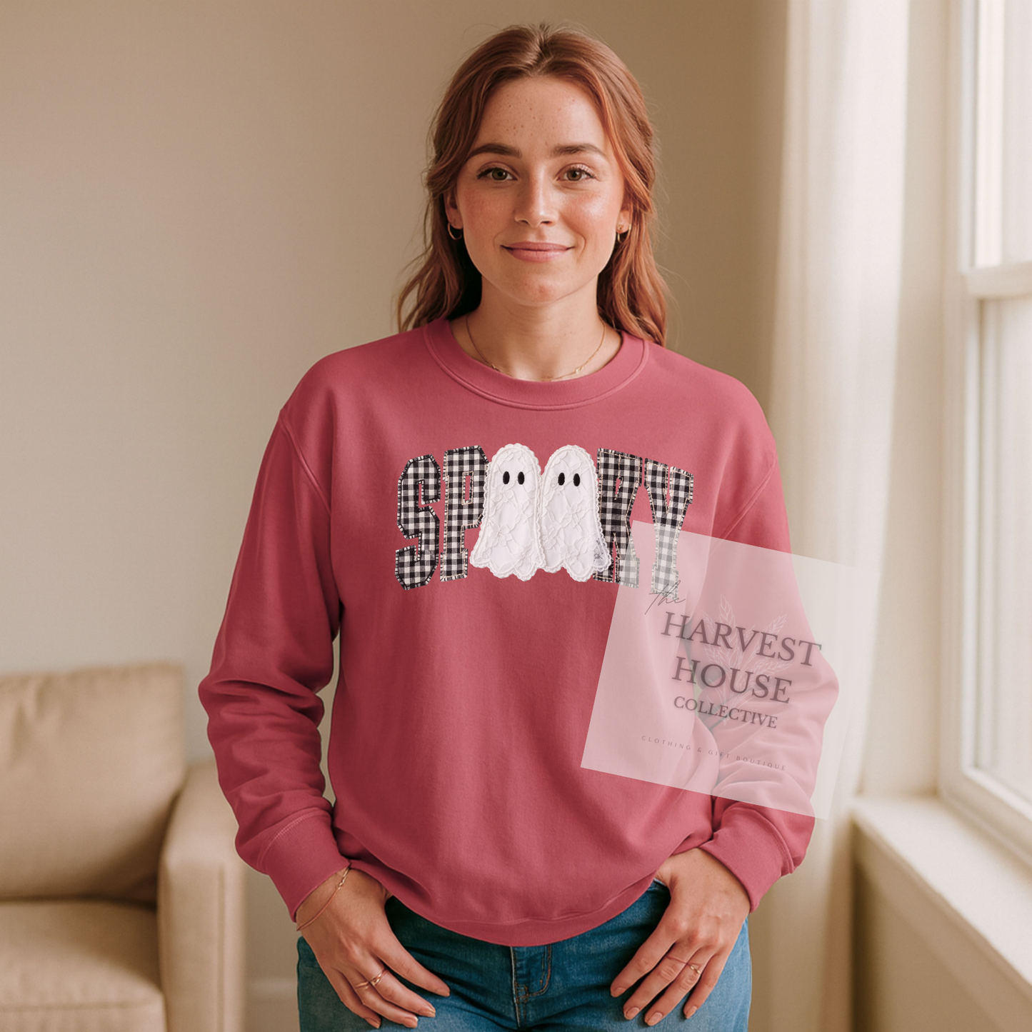 Faux Lace Spooky Shirt