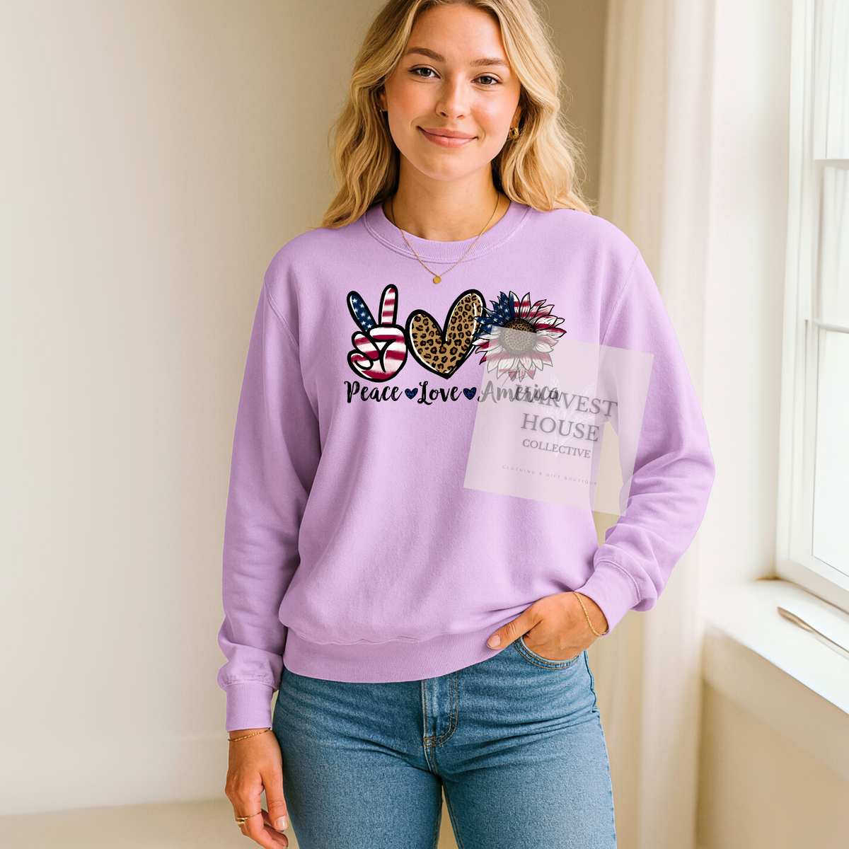Peace Love America Shirt