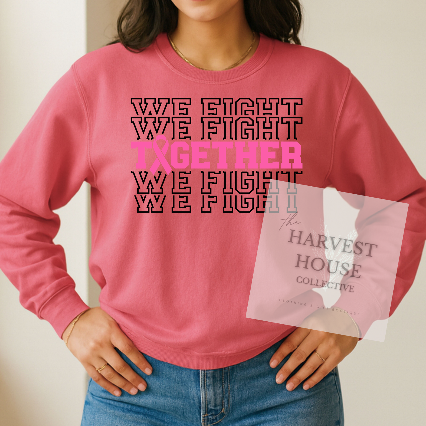 Together We Fight Comfort Color Crewneck