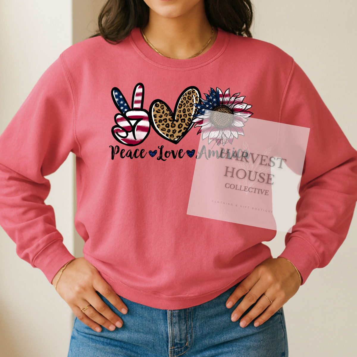 Peace Love America Shirt