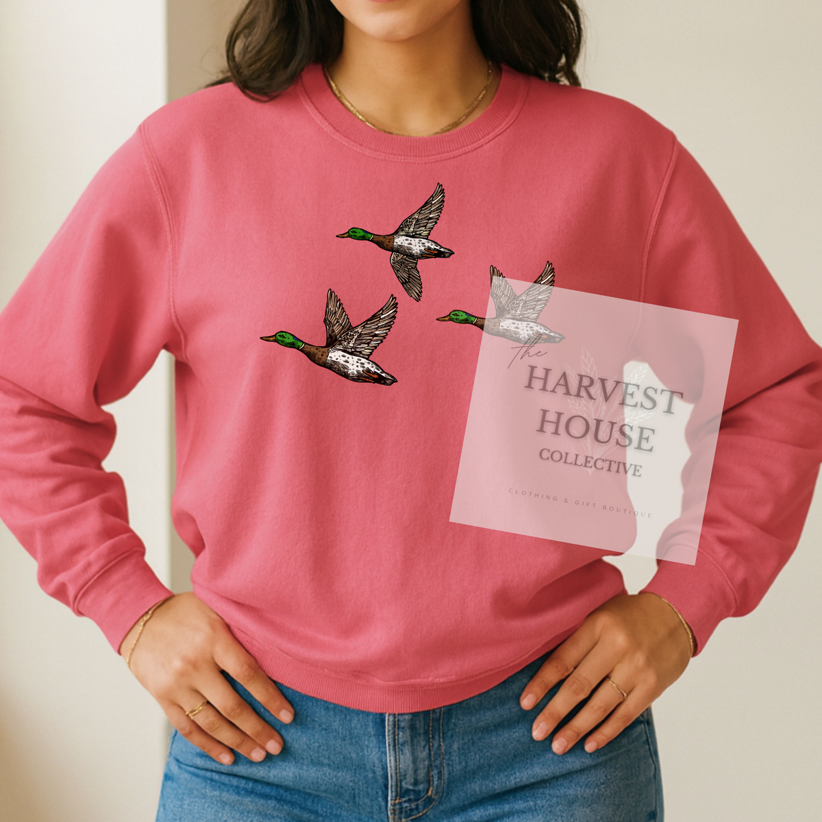 Flying Mallard Crewneck