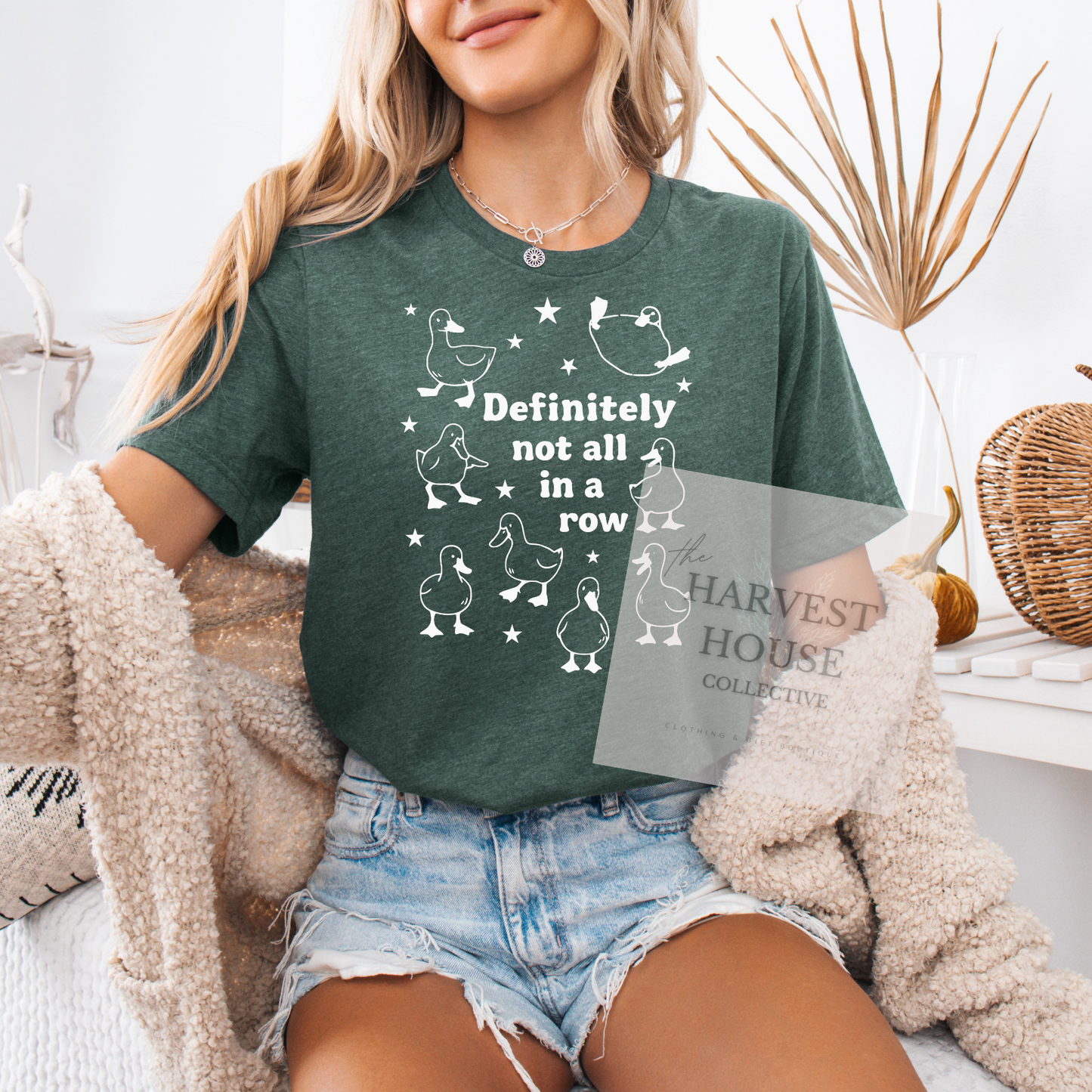 Ducks In A Row Tee