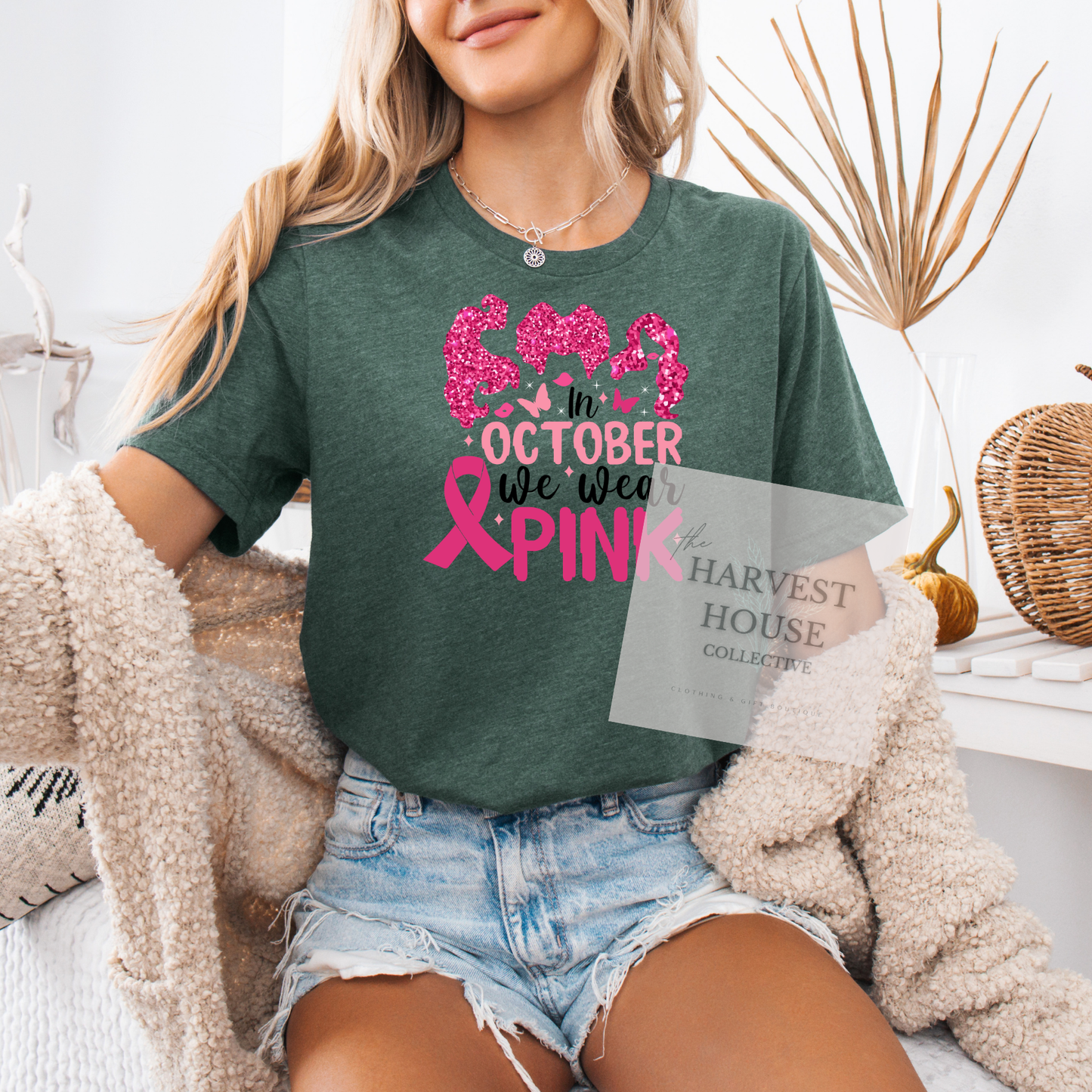 We Wear Pink Bella Canvas Tee
