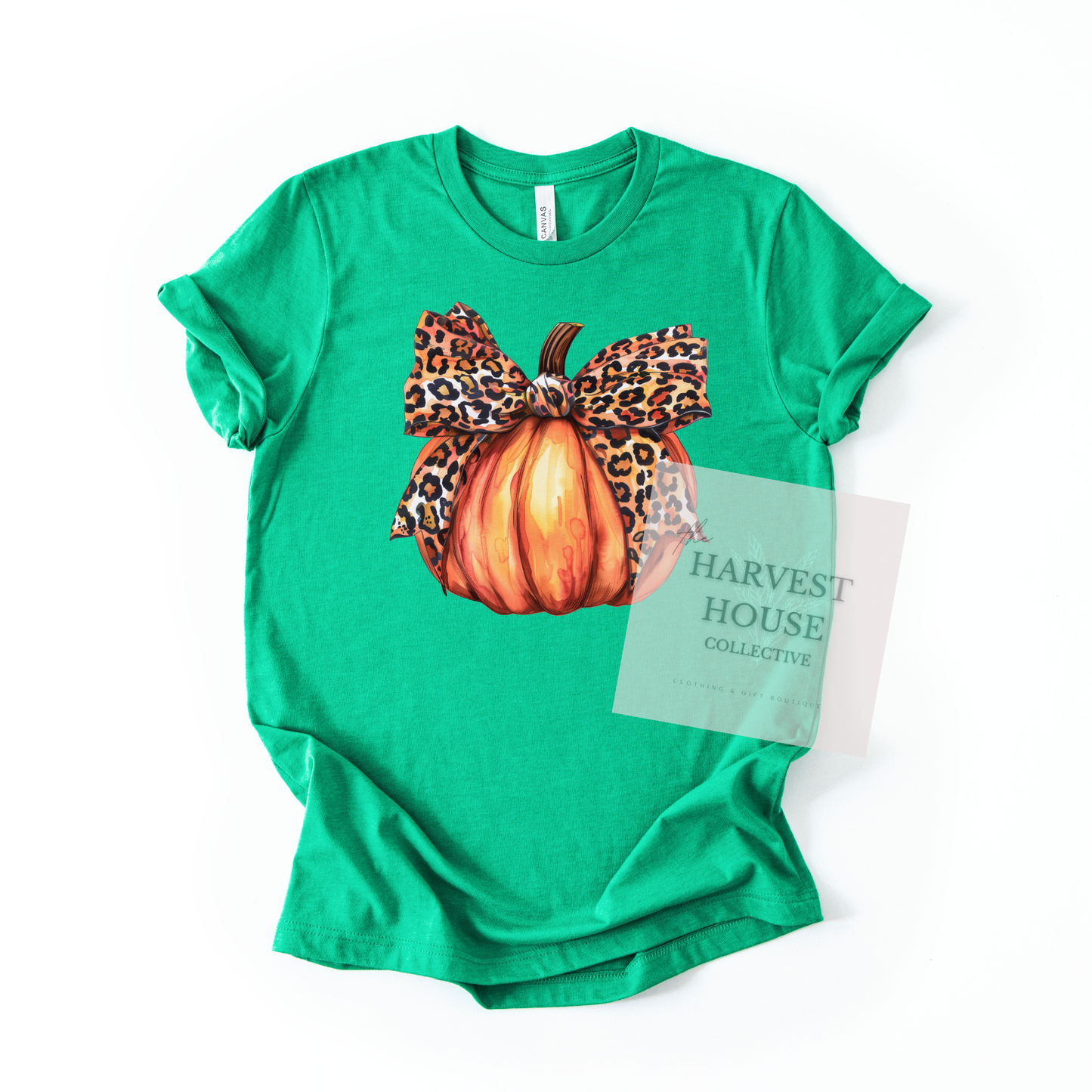 Leopard Pumpkin Tee