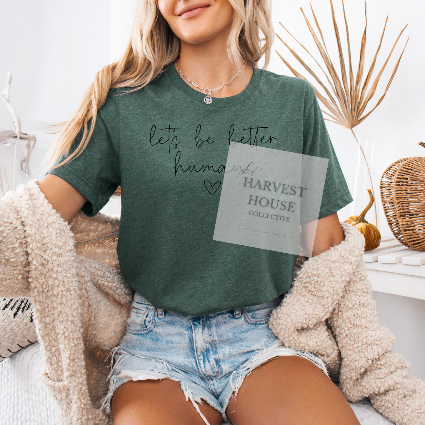 Let's Be Better Humans Tee