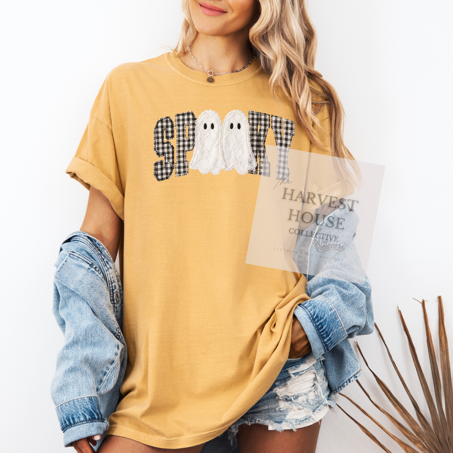 Faux Lace Spooky Shirt