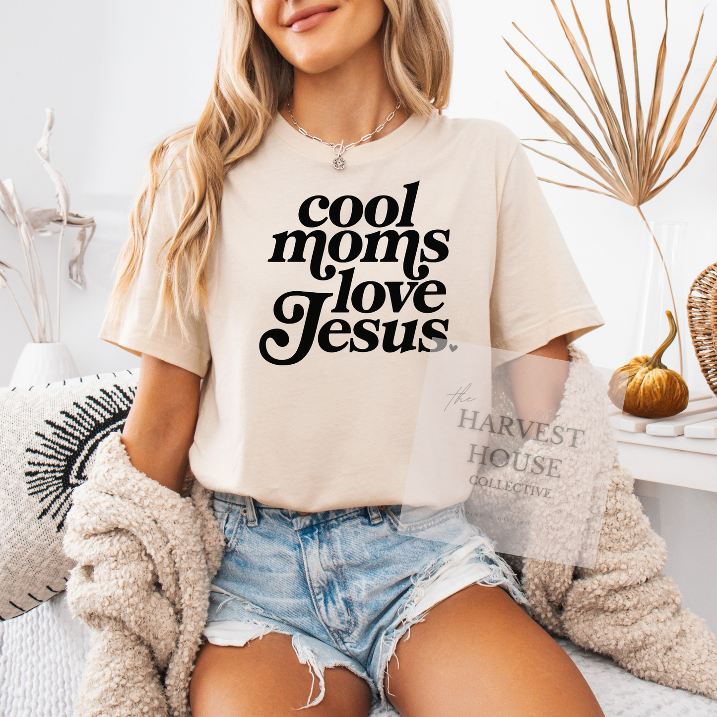 Cool Moms Love Jesus Tee