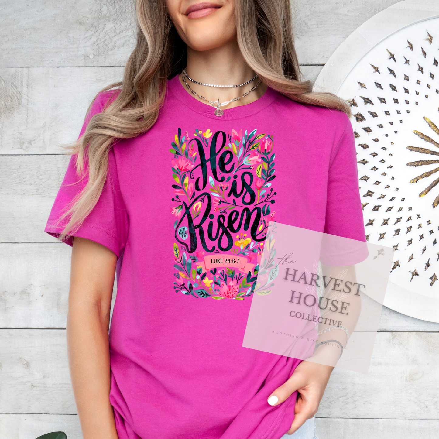He Is Risen Tee