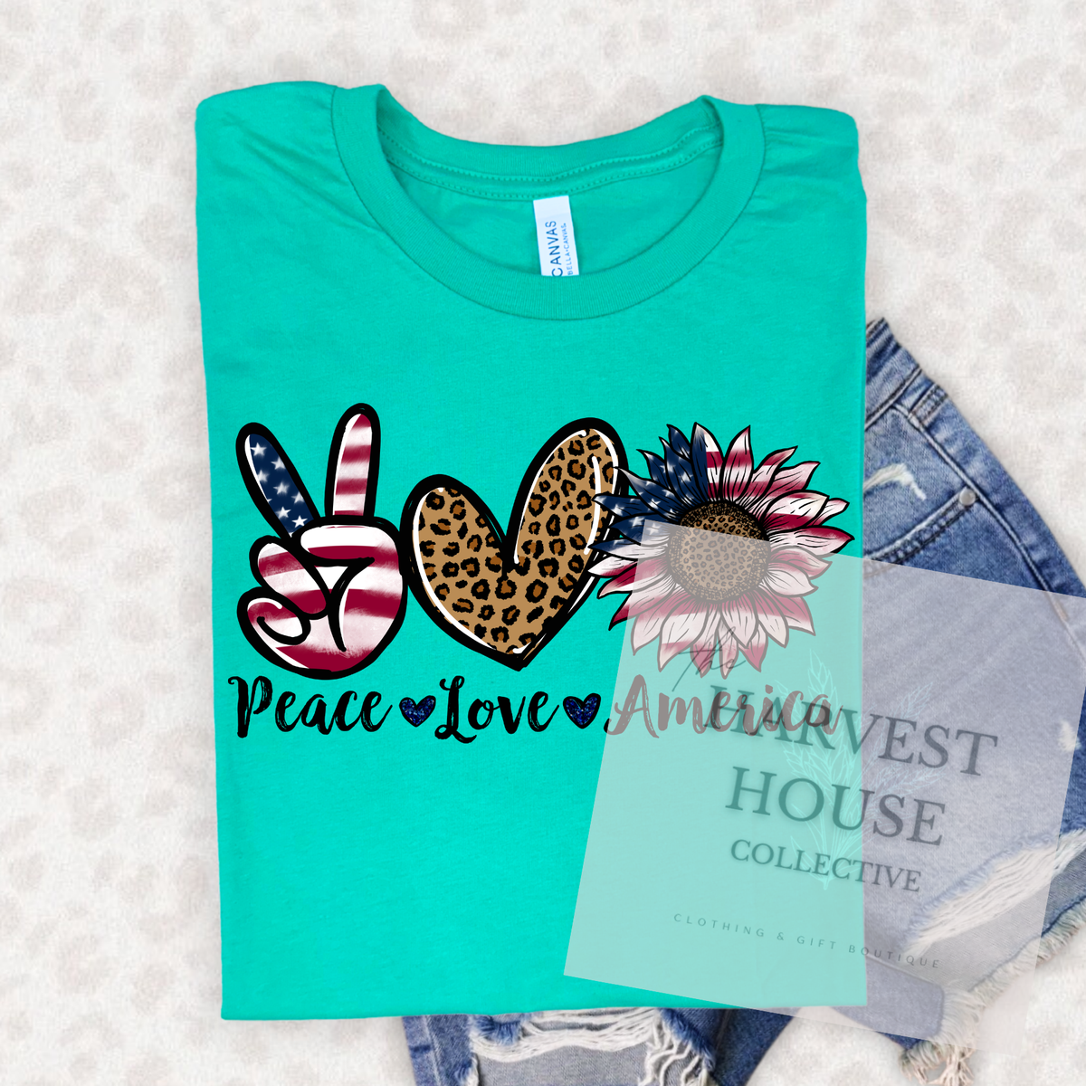 Peace Love America Shirt