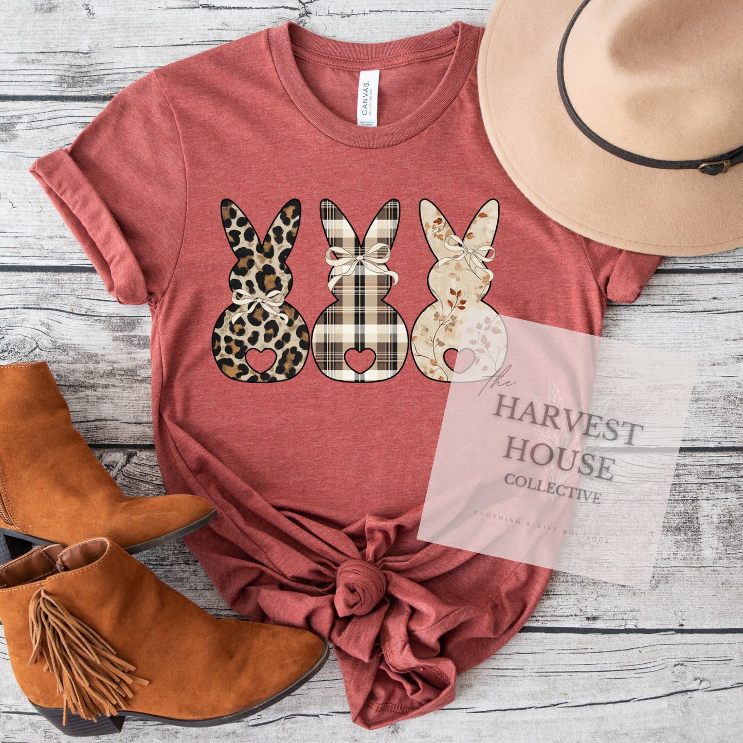 Neutral Bunnies Tee