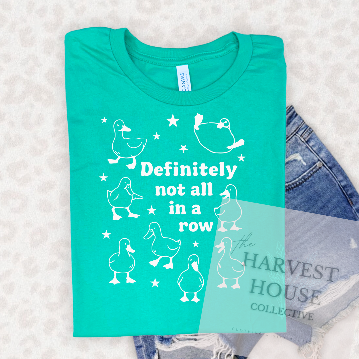 Ducks In A Row Tee