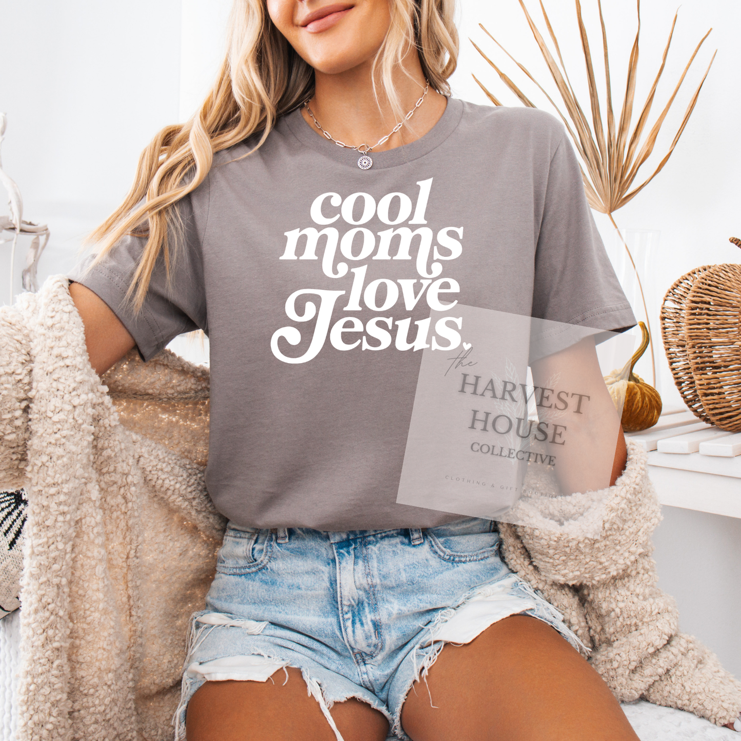 Cool Moms Love Jesus Tee
