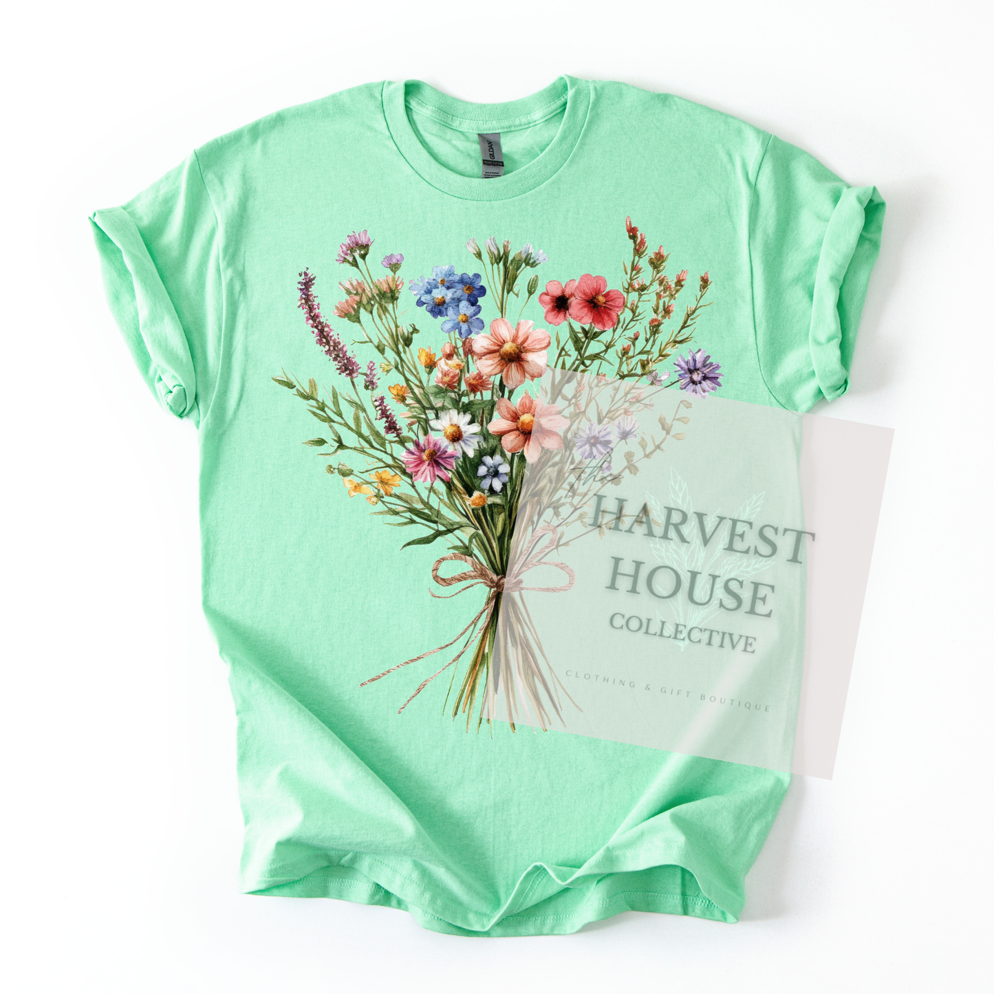 Floral Bouquet Bella Canvas Tee