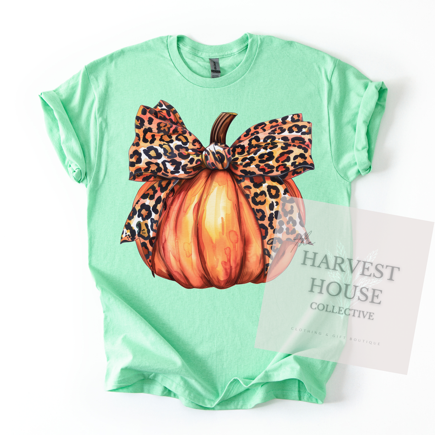 Leopard Pumpkin Tee