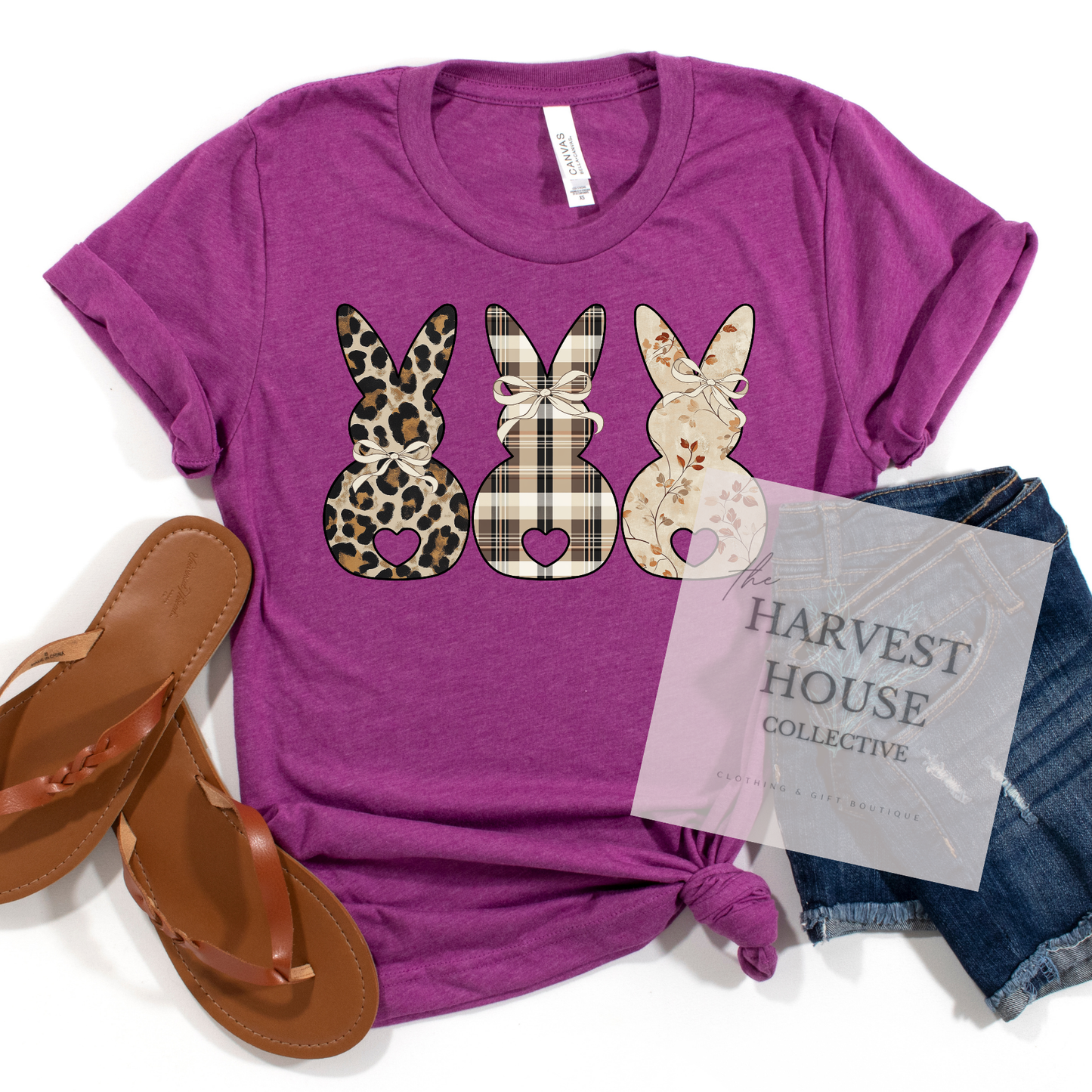 Neutral Bunnies Tee