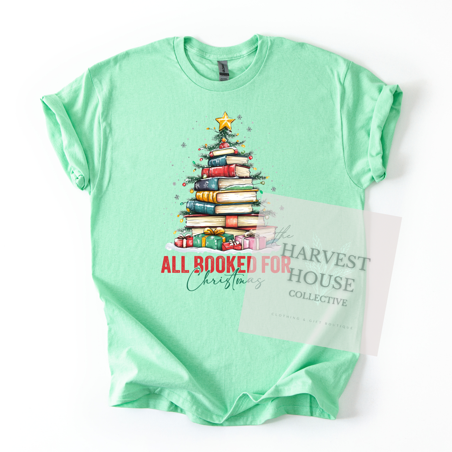All Booked For Christmas Shirt