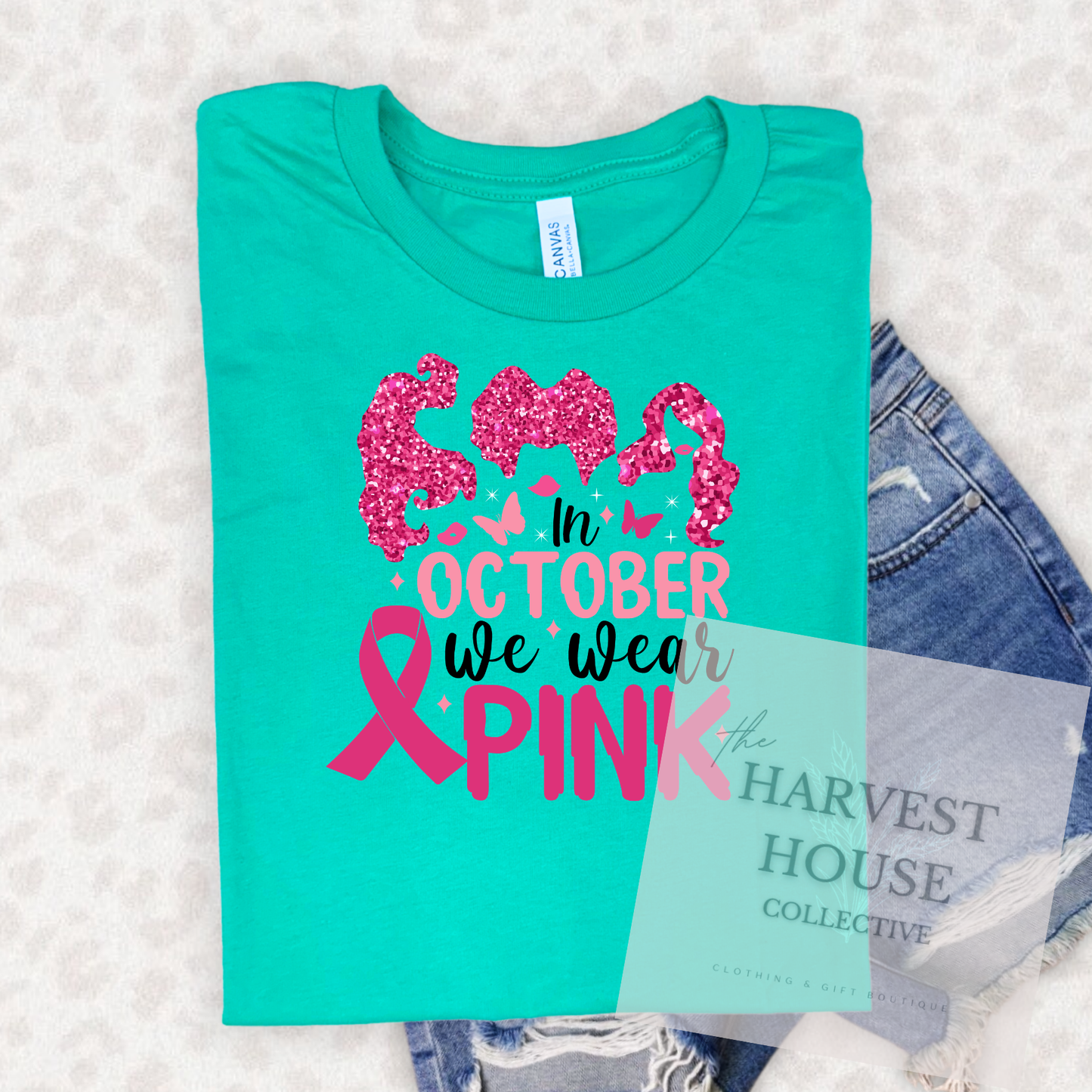 We Wear Pink Bella Canvas Tee