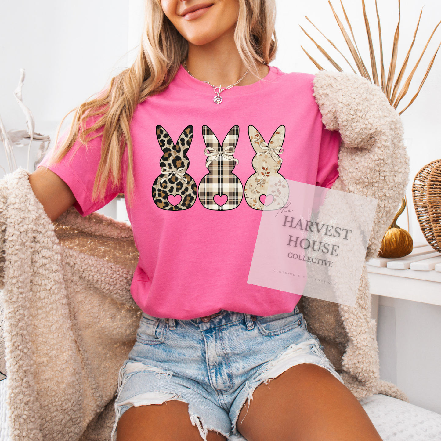 Neutral Bunnies Tee