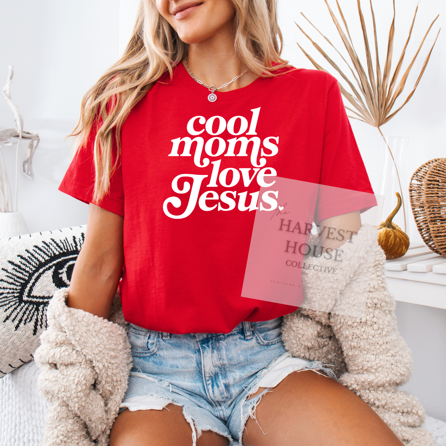 Cool Moms Love Jesus Tee