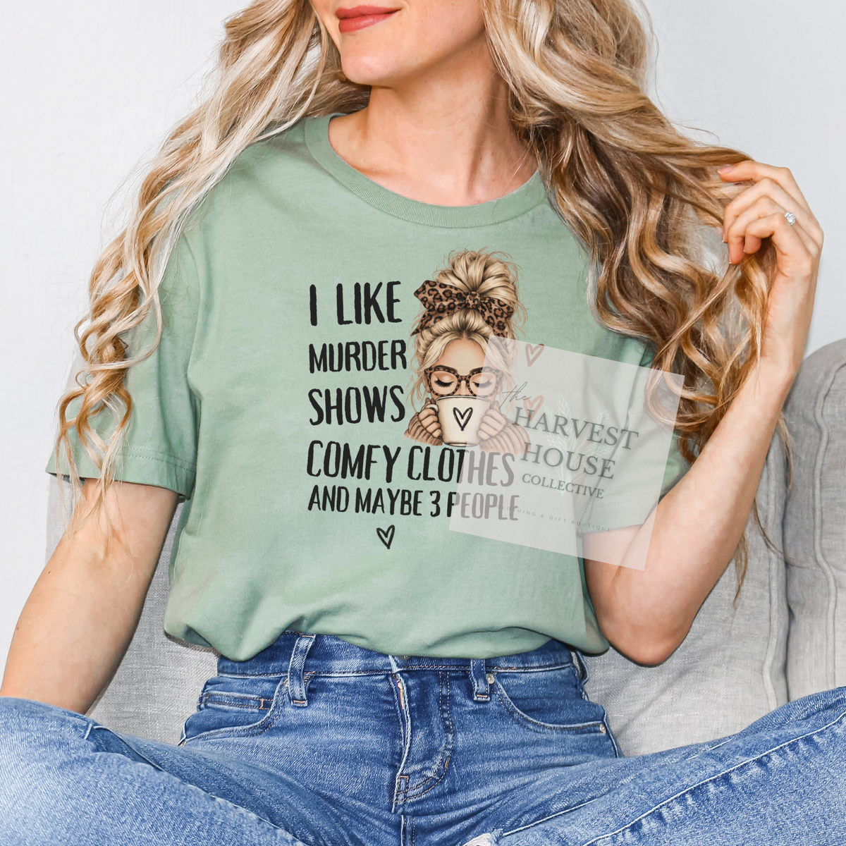 Murder Shows and Comfy Clothes Shirt