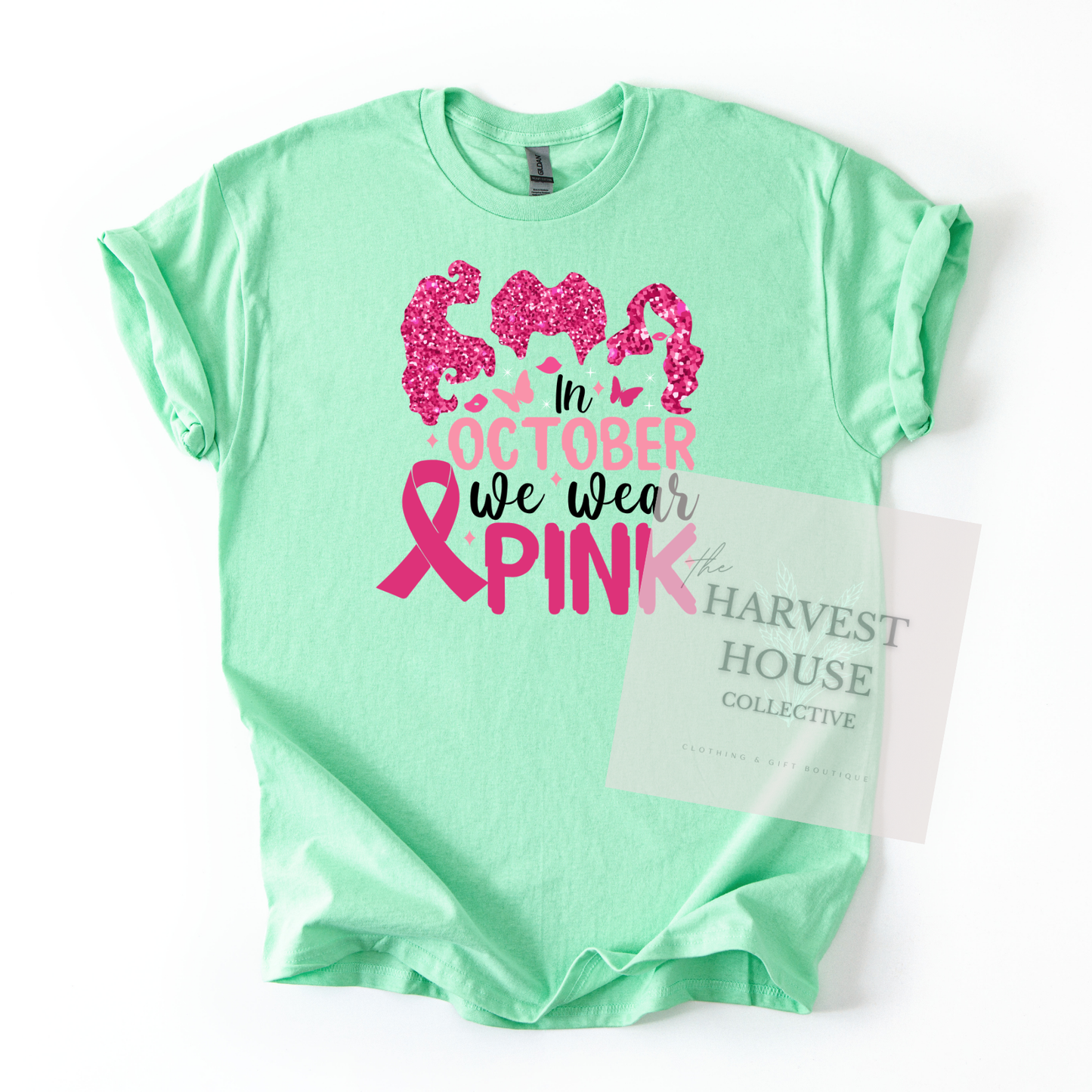 We Wear Pink Bella Canvas Tee