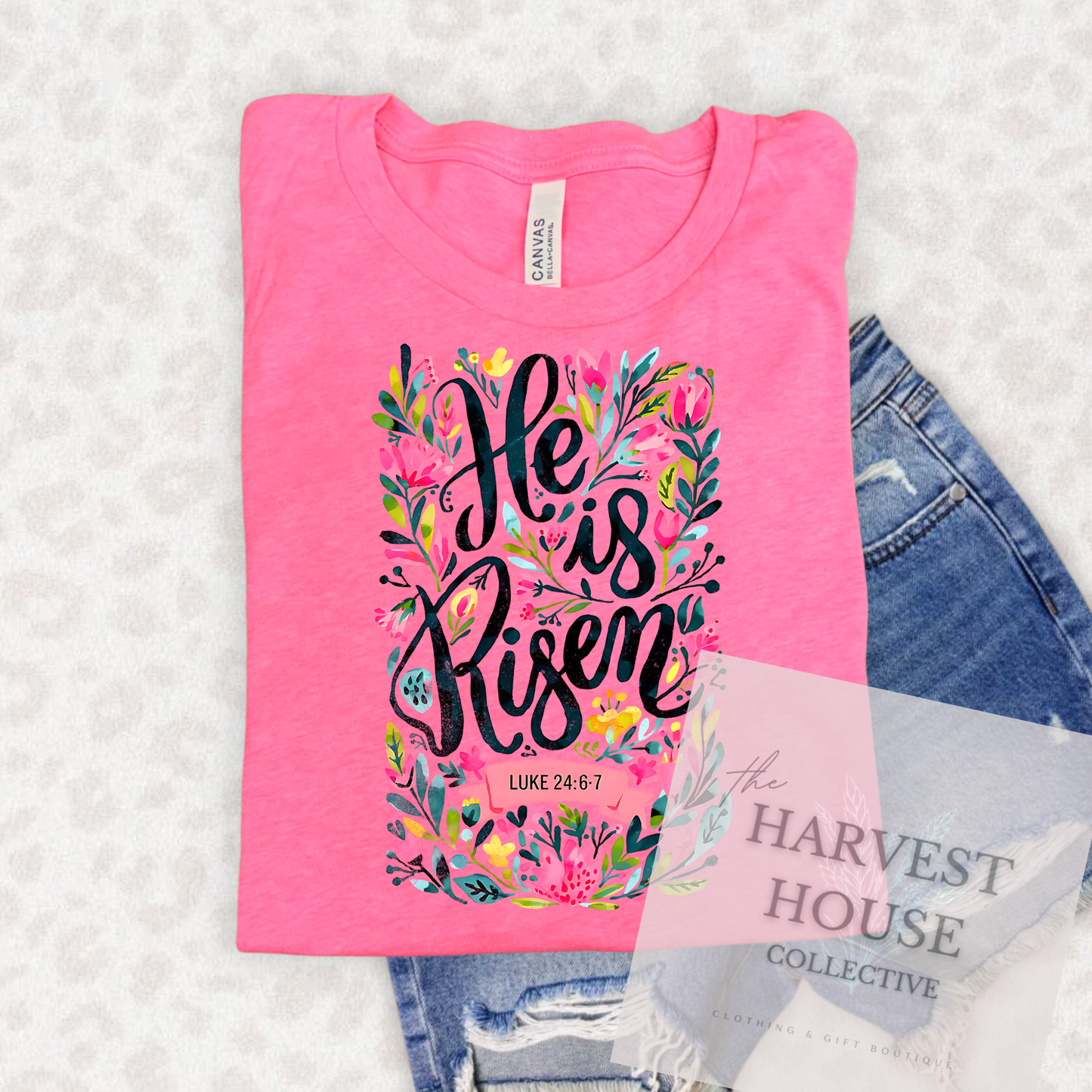 He Is Risen Tee
