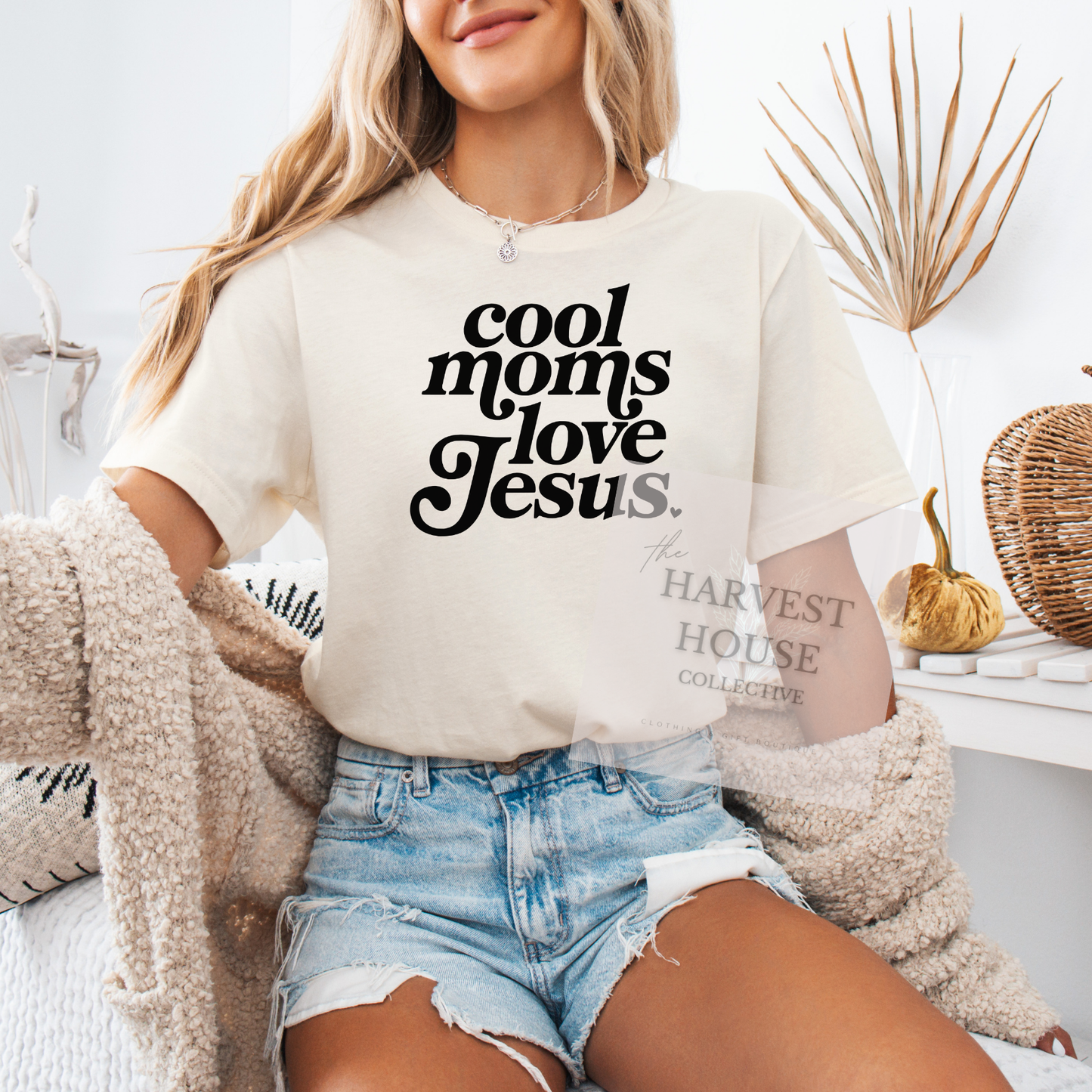 Cool Moms Love Jesus Tee