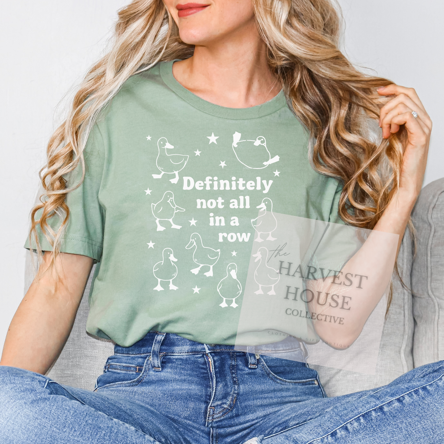 Ducks In A Row Tee