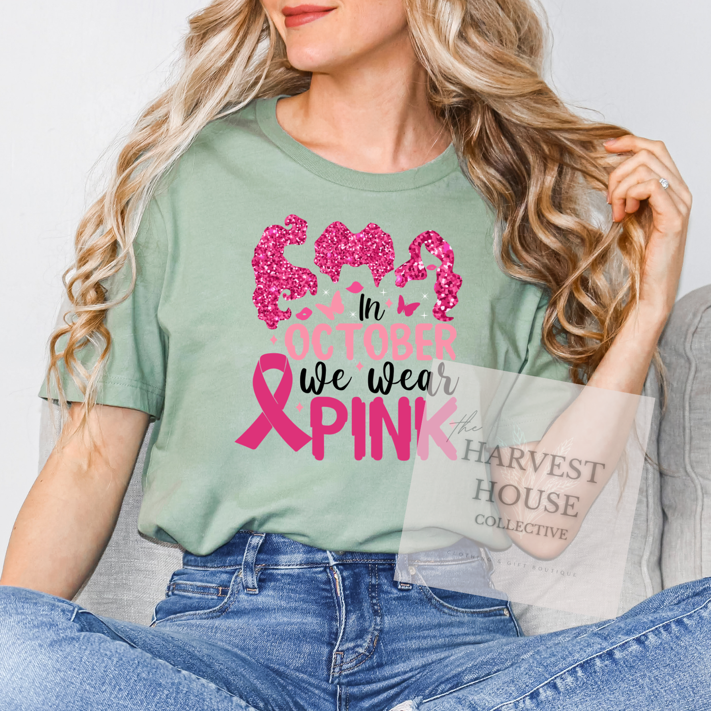 We Wear Pink Bella Canvas Tee