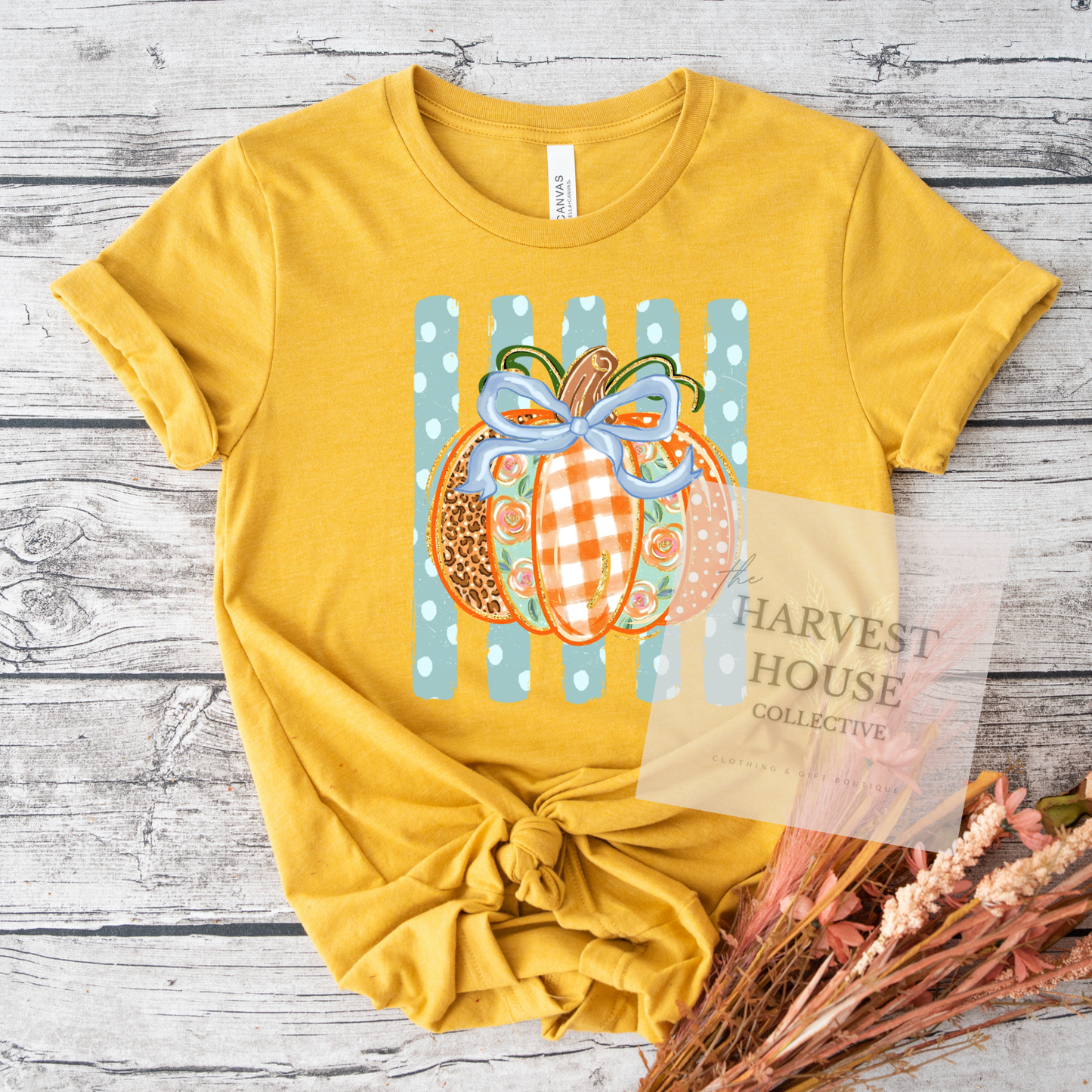Polka Dot Pumpkin Tee