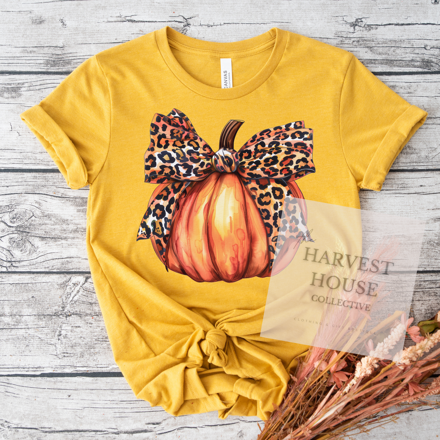 Leopard Pumpkin Tee