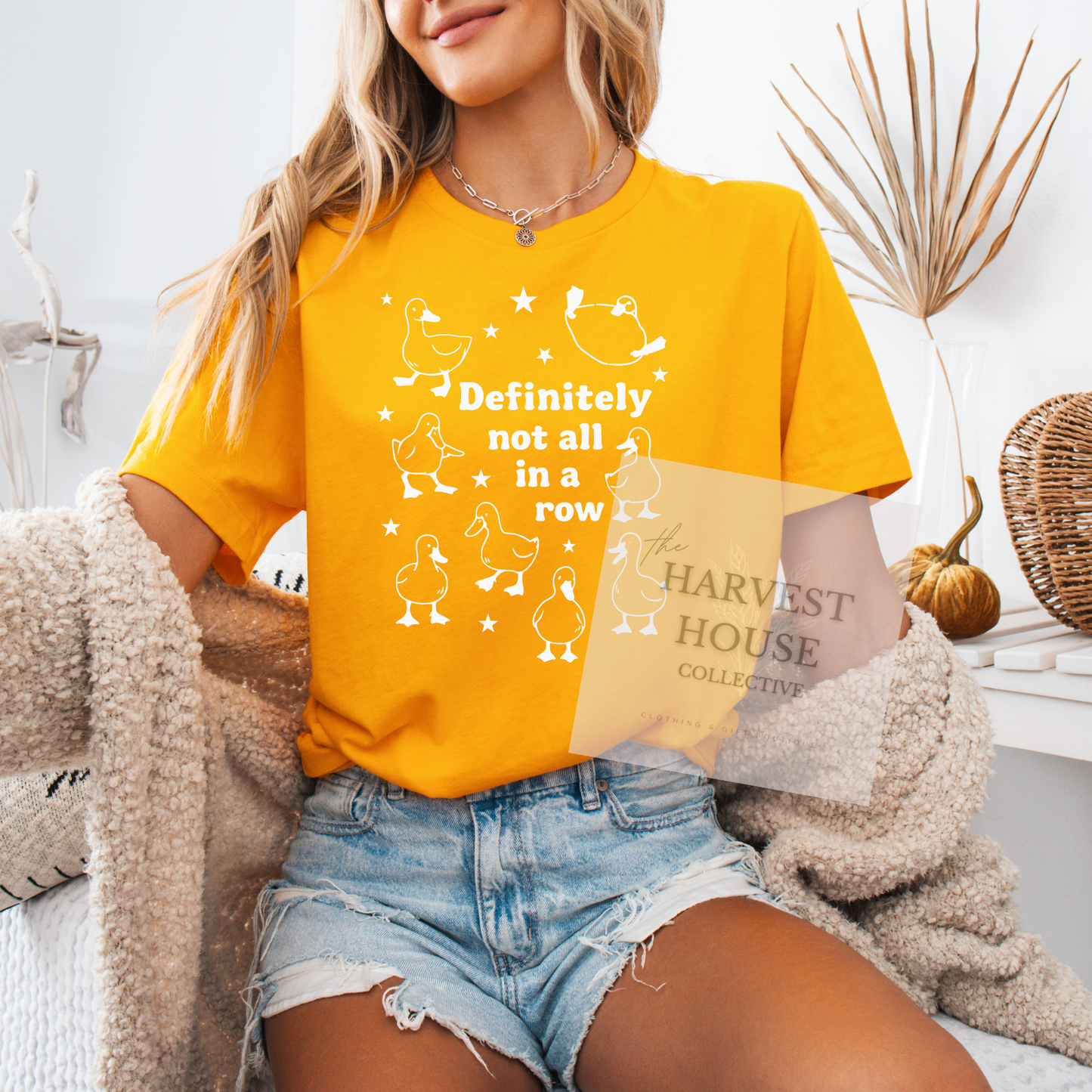 Ducks In A Row Tee