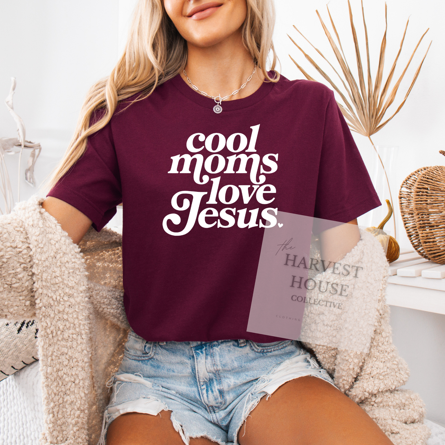 Cool Moms Love Jesus Tee