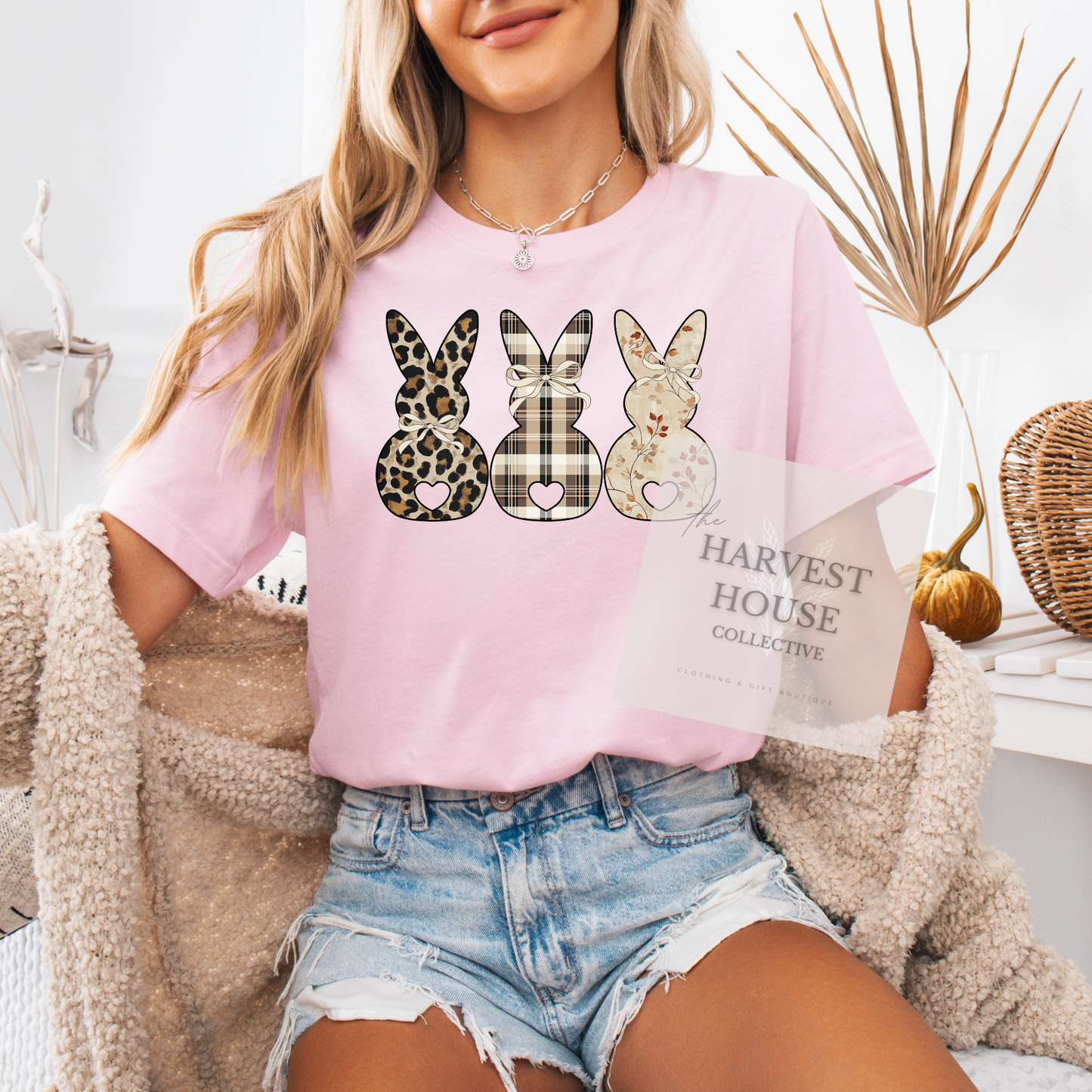Neutral Bunnies Tee