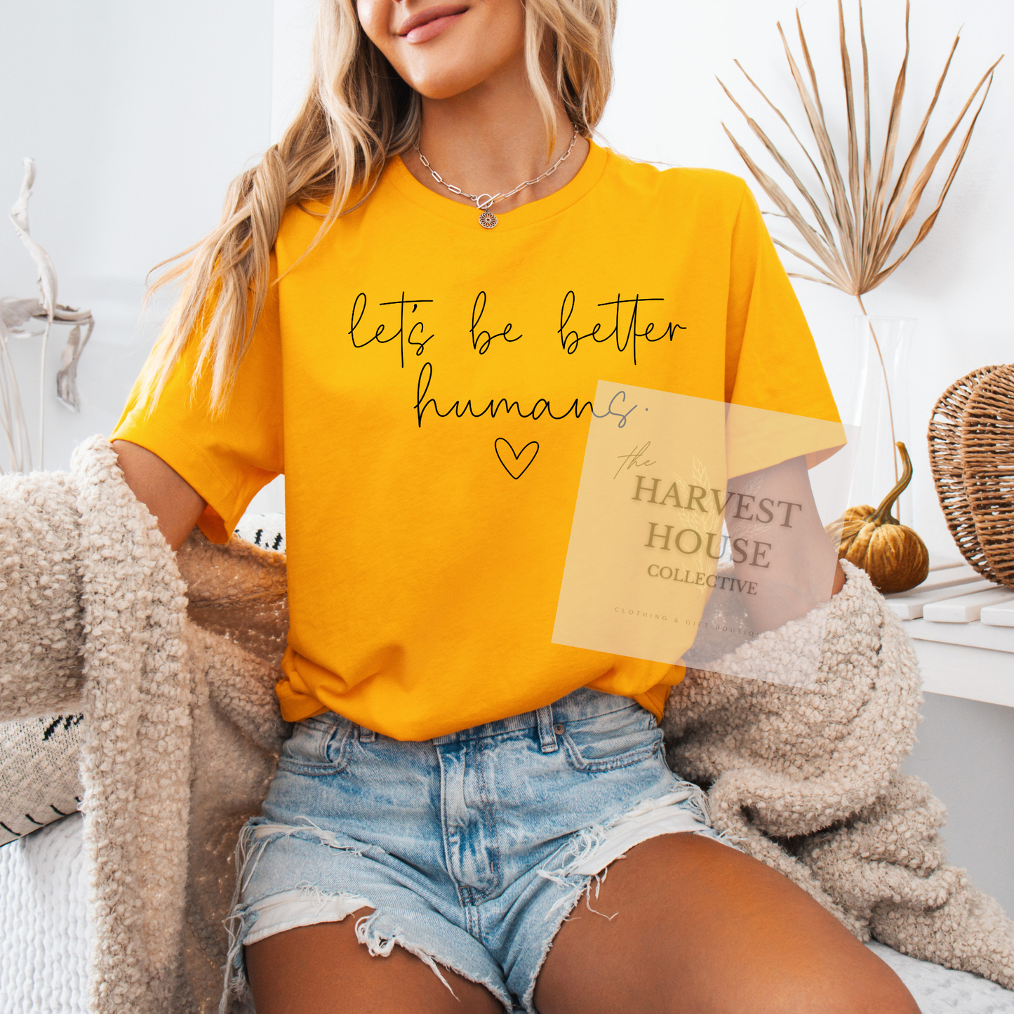 Let's Be Better Humans Tee