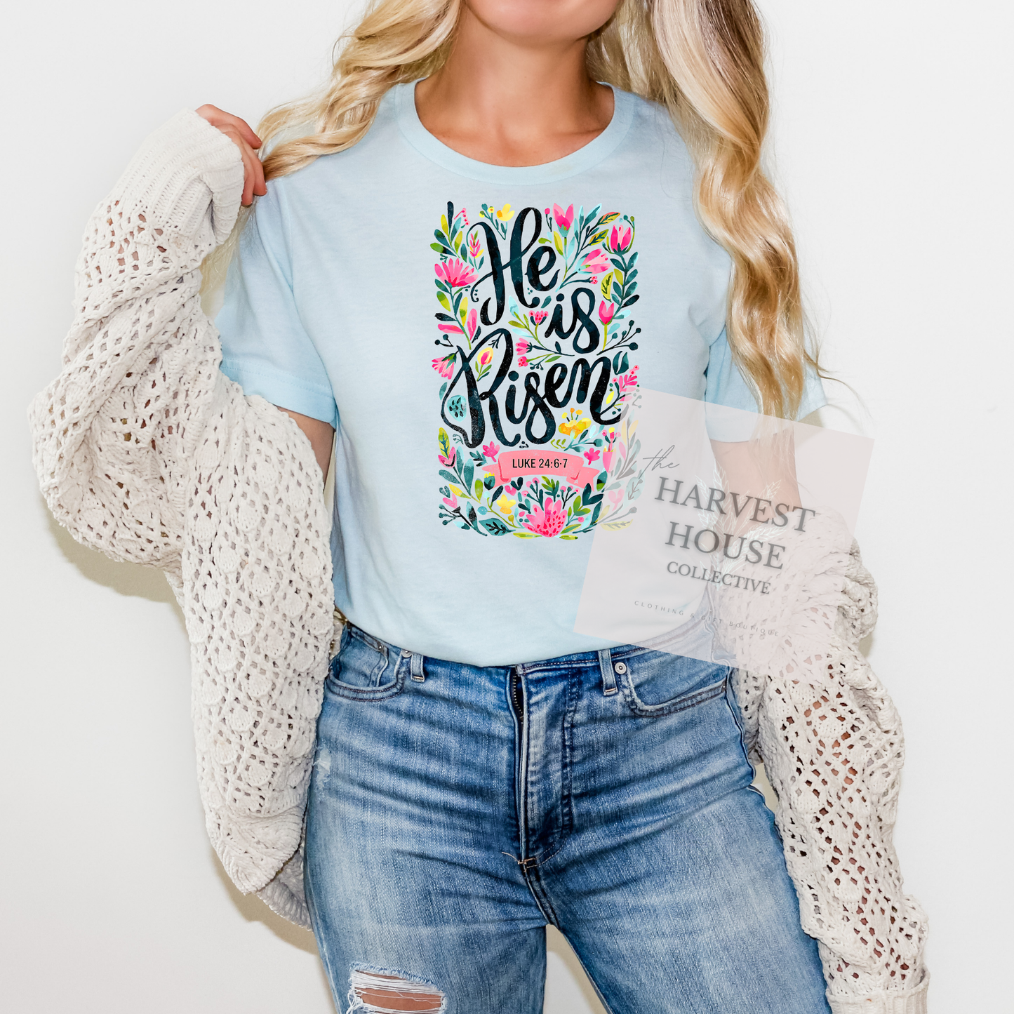He Is Risen Tee