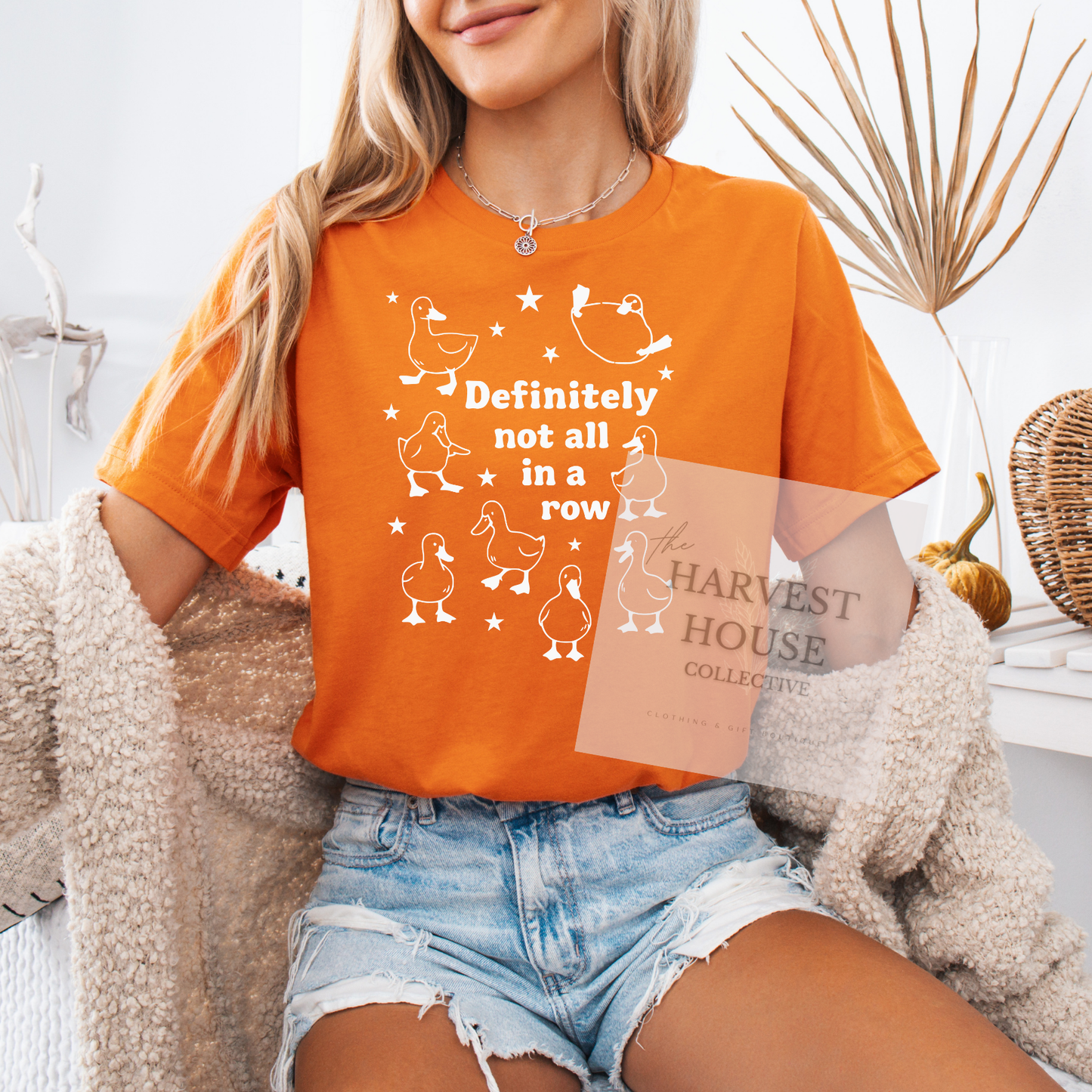 Ducks In A Row Tee
