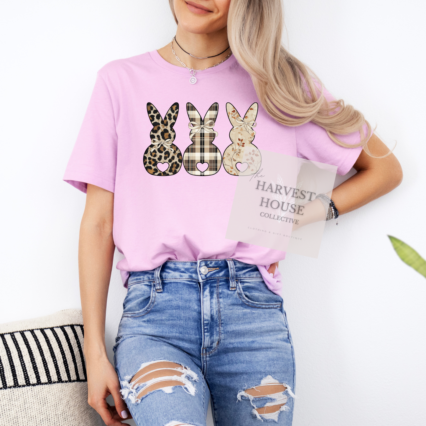 Neutral Bunnies Tee
