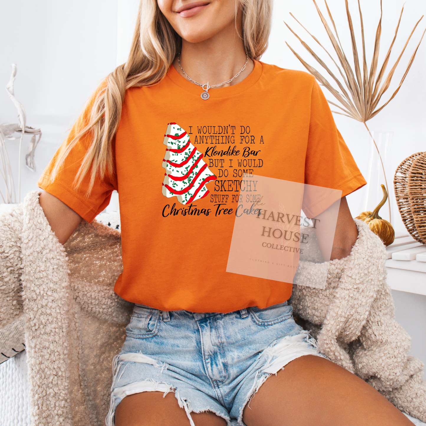 Christmas Tree Cake Bella Canvas Tee