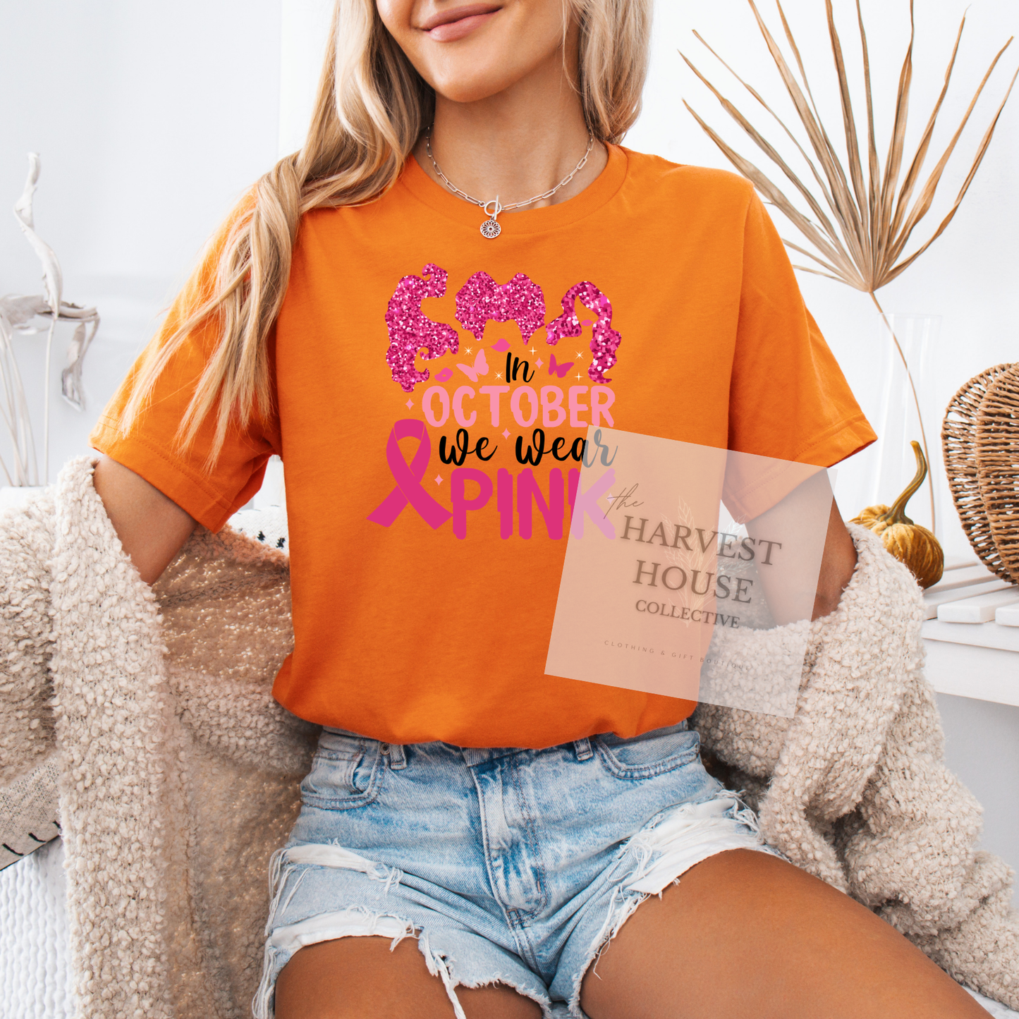 We Wear Pink Bella Canvas Tee