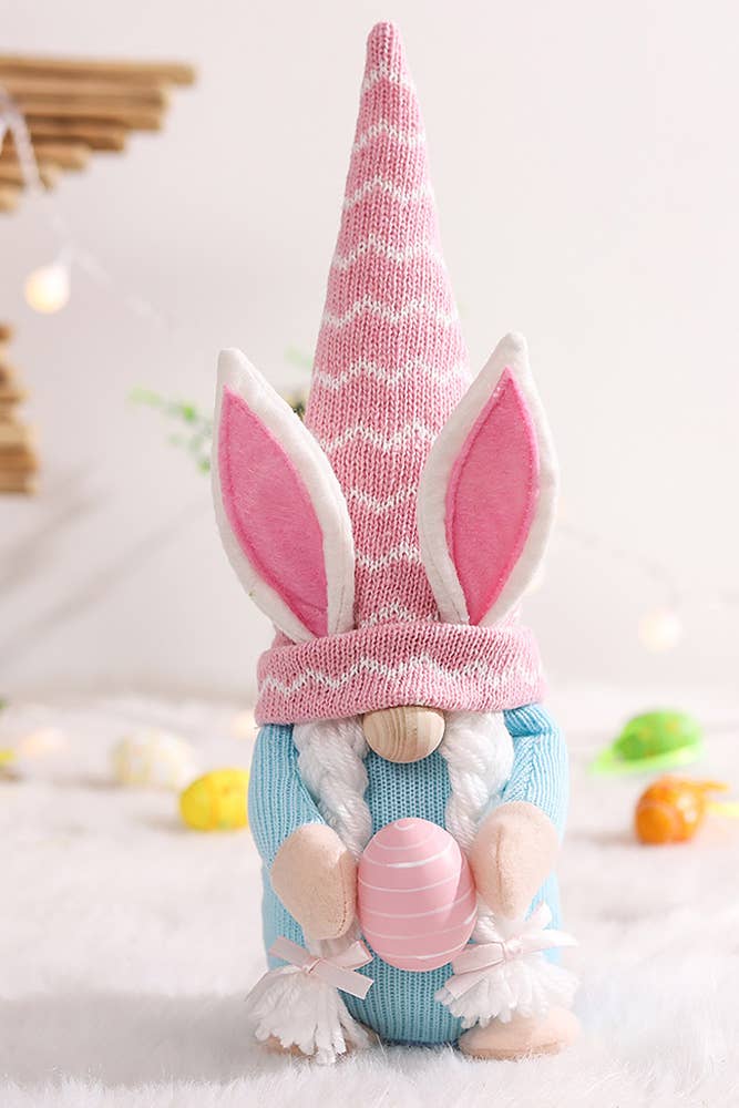 Knit Easter Bunny Gnomes